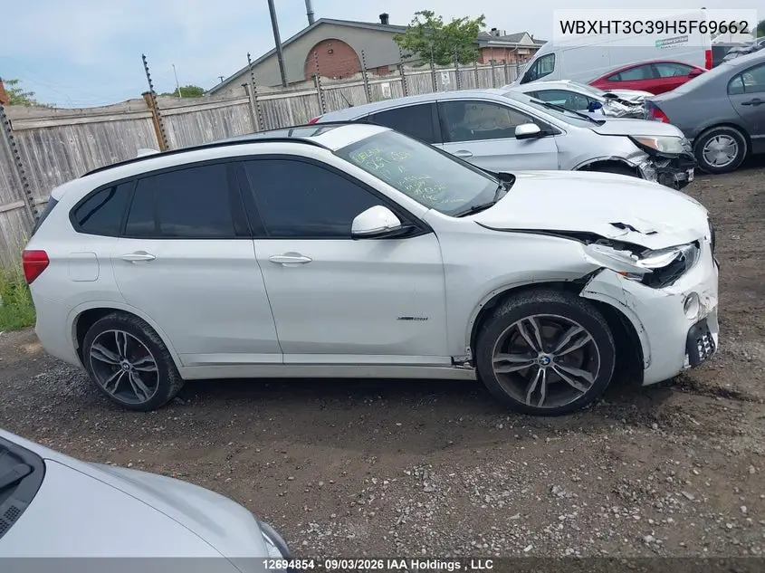 2017 BMW X1 VIN WBXHT3C39H5F69662 — фото 14