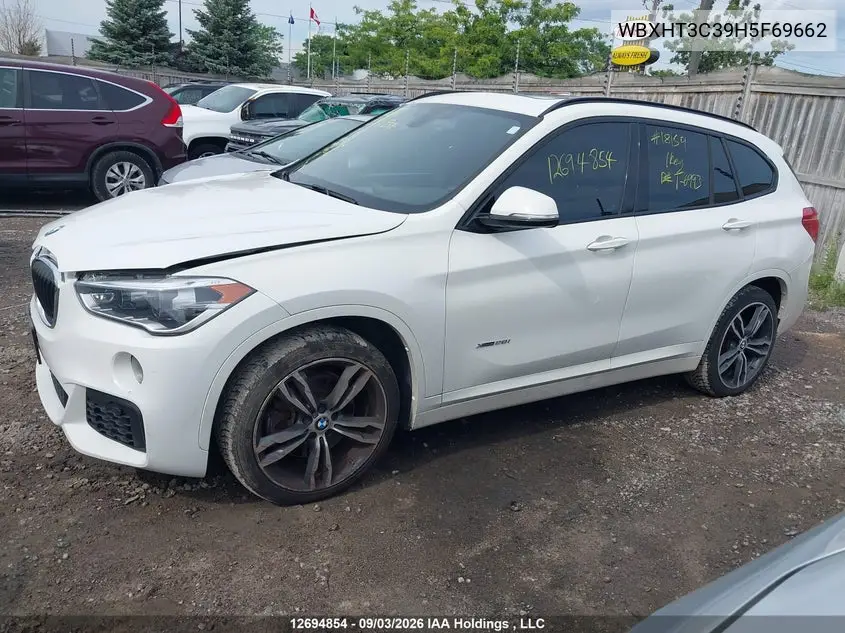 2017 BMW X1 VIN WBXHT3C39H5F69662 — фото 15