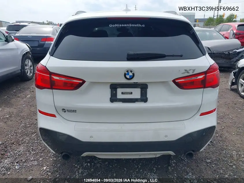 2017 BMW X1 VIN WBXHT3C39H5F69662 — фото 17