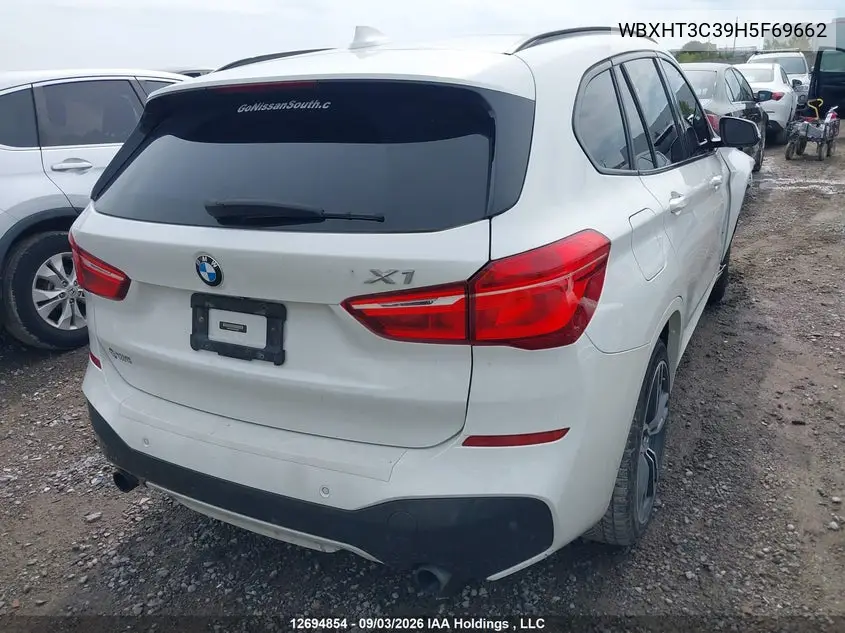 2017 BMW X1 VIN WBXHT3C39H5F69662 — фото 4
