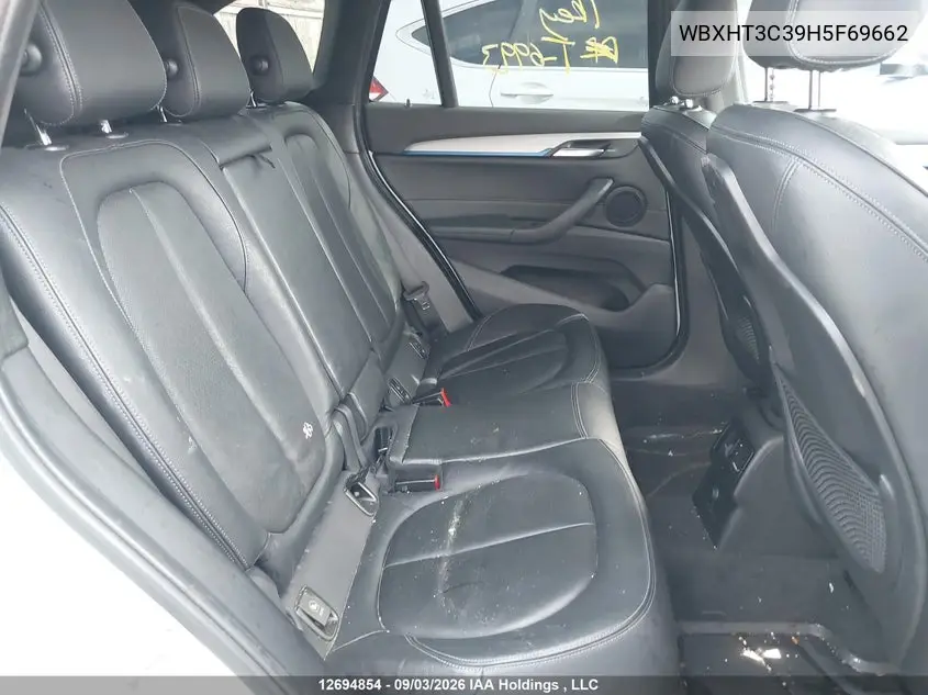 2017 BMW X1 VIN WBXHT3C39H5F69662 — фото 8