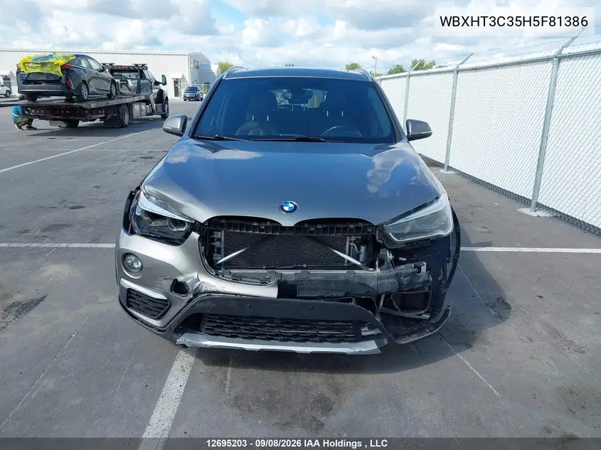 2017 BMW X1 VIN WBXHT3C35H5F81386 — фото 13