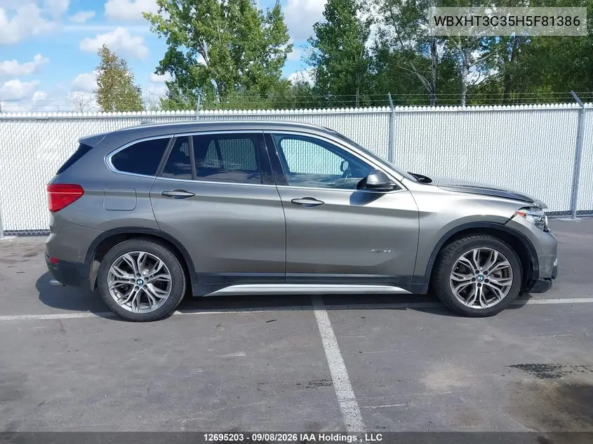2017 BMW X1 VIN WBXHT3C35H5F81386 — фото 14