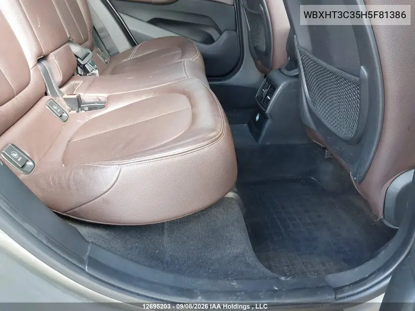 2017 BMW X1 VIN WBXHT3C35H5F81386 — фото 8