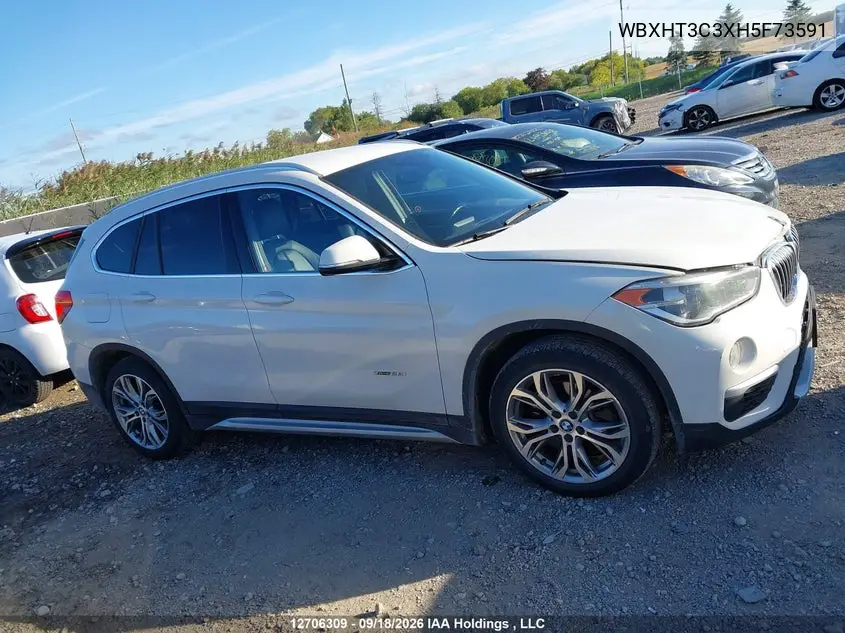 2017 BMW X1 VIN WBXHT3C3XH5F73591 — фото 13