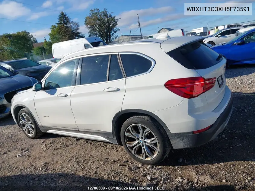 2017 BMW X1 VIN WBXHT3C3XH5F73591 — фото 14