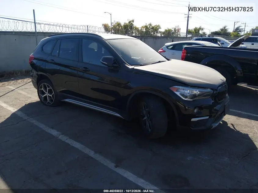 BMW X1 2017, VIN WBXHU7C32H5H37825