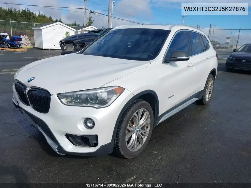 2018 BMW X1 VIN WBXHT3C32J5K27876 — фото 12