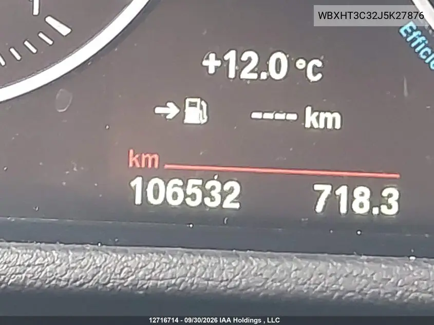 2018 BMW X1 VIN WBXHT3C32J5K27876 — фото 16