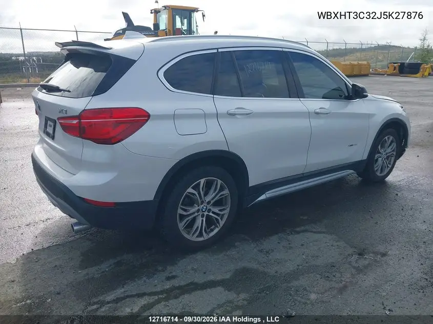 2018 BMW X1 VIN WBXHT3C32J5K27876 — фото 4