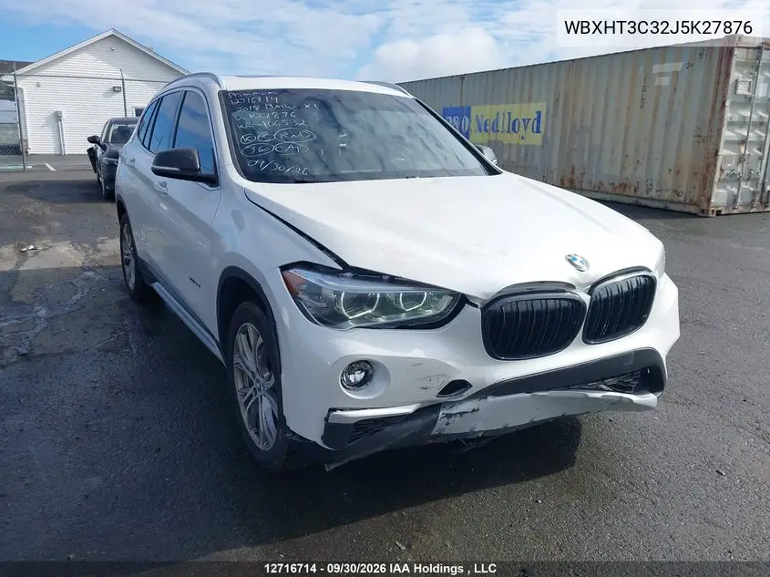 2018 BMW X1 VIN WBXHT3C32J5K27876 — фото 6