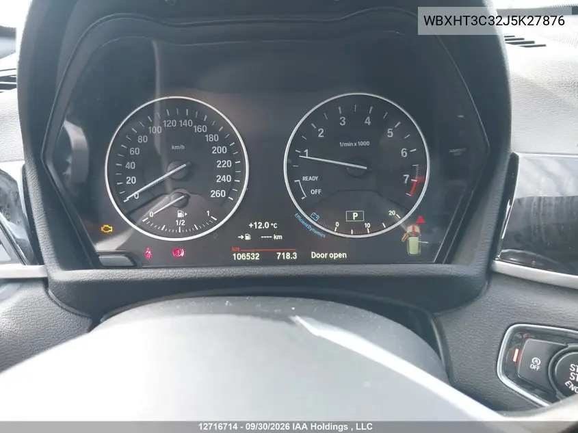 2018 BMW X1 VIN WBXHT3C32J5K27876 — фото 7