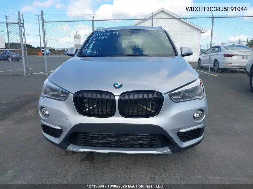 2018 BMW X1 VIN WBXHT3C38J5F91044 — фото 12