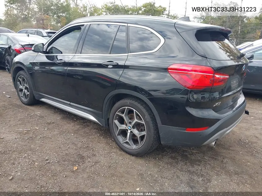 2018 BMW X1 VIN WBXHT3C33J3H31223 — фото 3