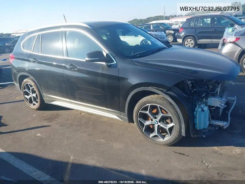 BMW X1 2018, VIN WBXHU7C32J5L07795