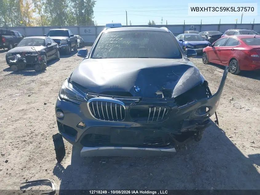 2019 BMW X1 VIN WBXHT3C59K5L37570 — фото 14
