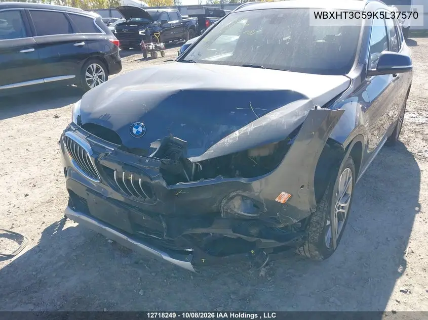 2019 BMW X1 VIN WBXHT3C59K5L37570 — фото 7