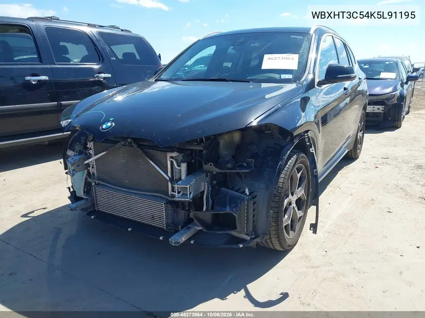 2019 BMW X1 VIN WBXHT3C54K5L91195 — фото 2