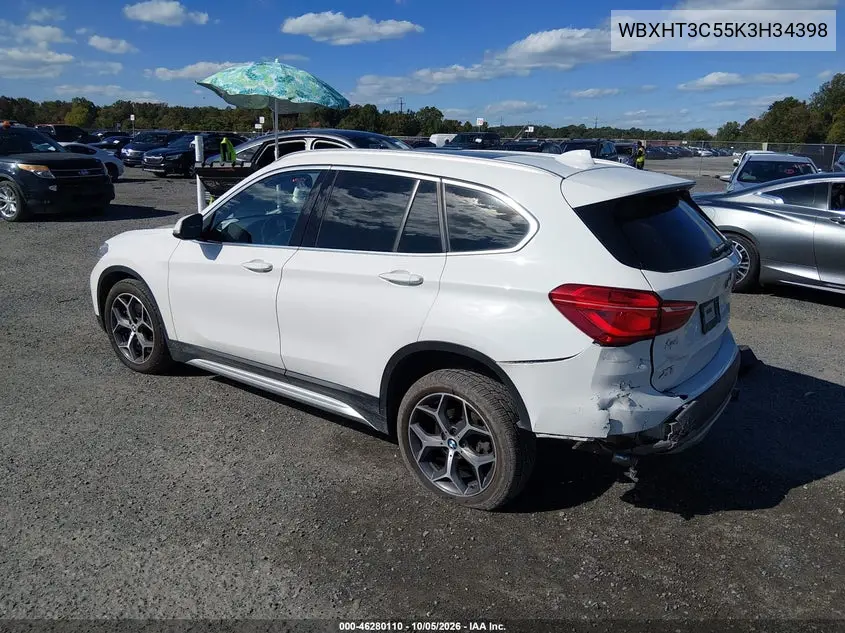 2019 BMW X1 VIN WBXHT3C55K3H34398 — фото 3