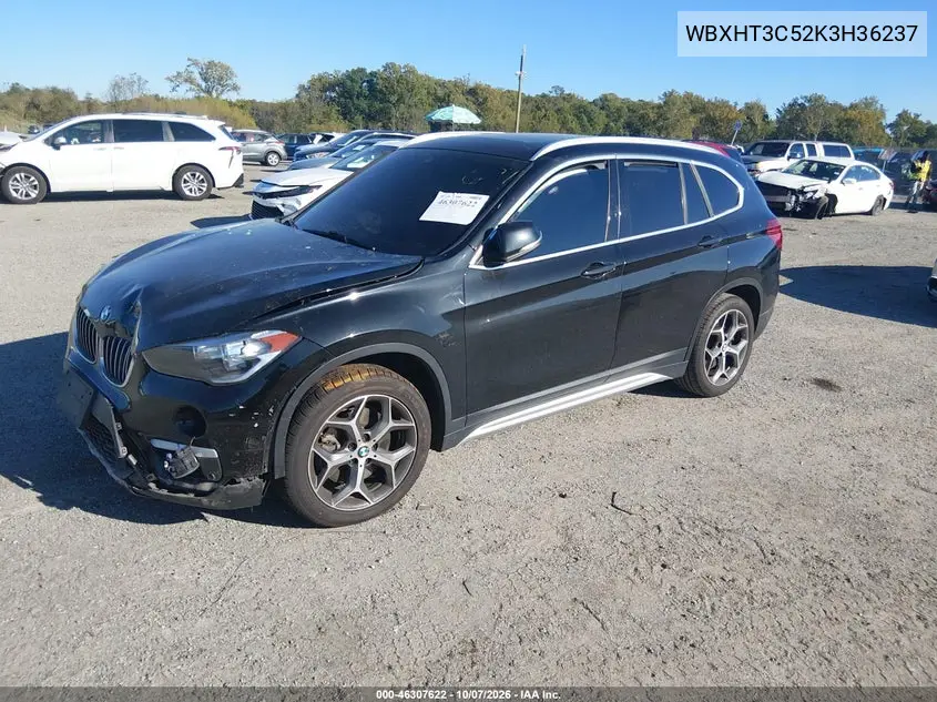 2019 BMW X1 VIN WBXHT3C52K3H36237 — фото 2