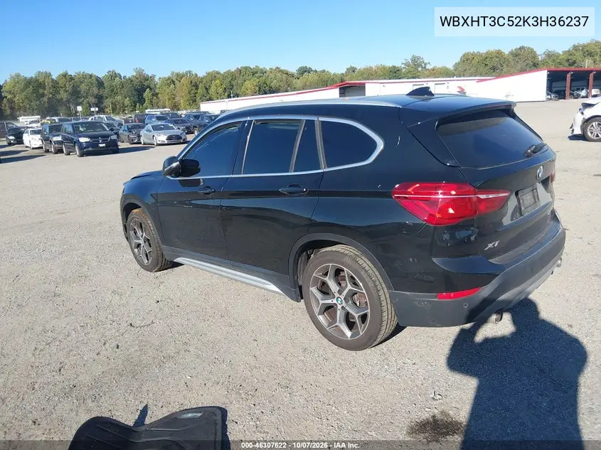 2019 BMW X1 VIN WBXHT3C52K3H36237 — фото 3