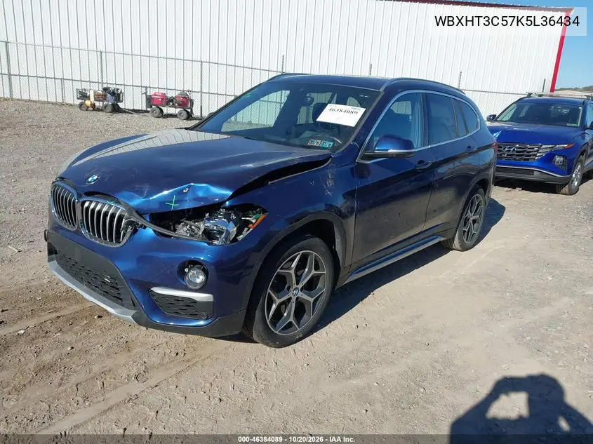 2019 BMW X1 VIN WBXHT3C57K5L36434 — фото 2