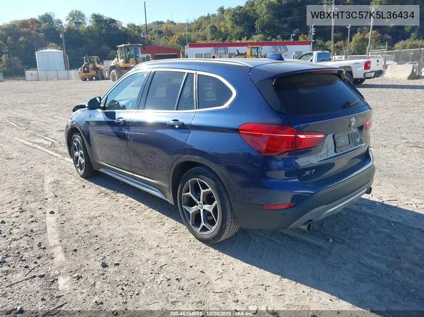 2019 BMW X1 VIN WBXHT3C57K5L36434 — фото 3