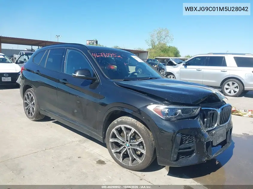 BMW X1 2021, VIN WBXJG9C01M5U28042