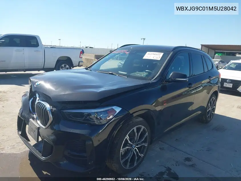 2021 BMW X1 VIN WBXJG9C01M5U28042 — фото 2