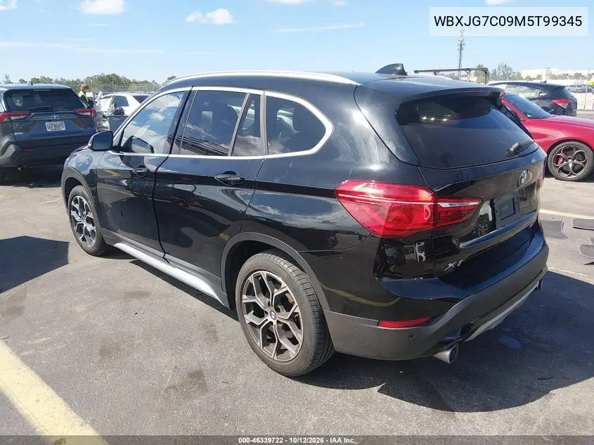 2021 BMW X1 VIN WBXJG7C09M5T99345 — фото 3