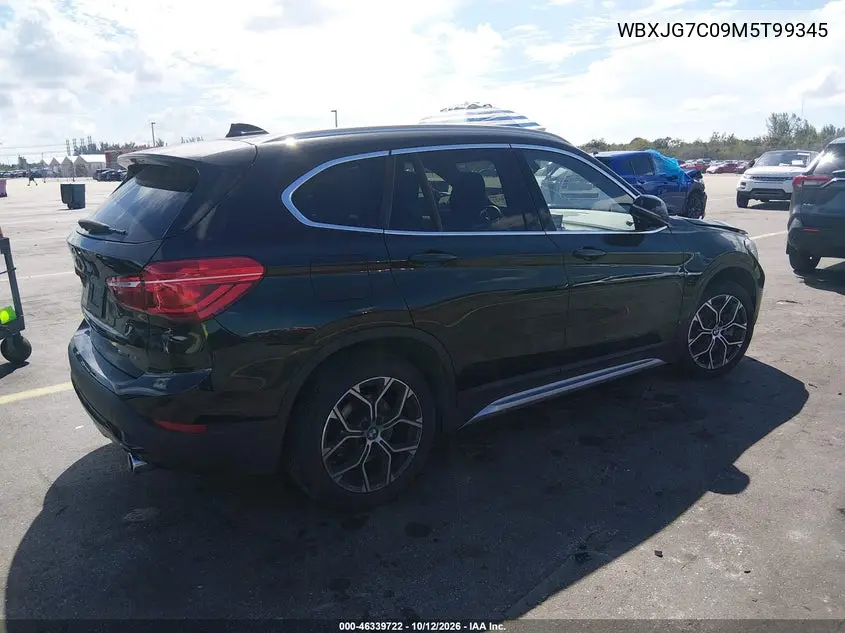 2021 BMW X1 VIN WBXJG7C09M5T99345 — фото 4