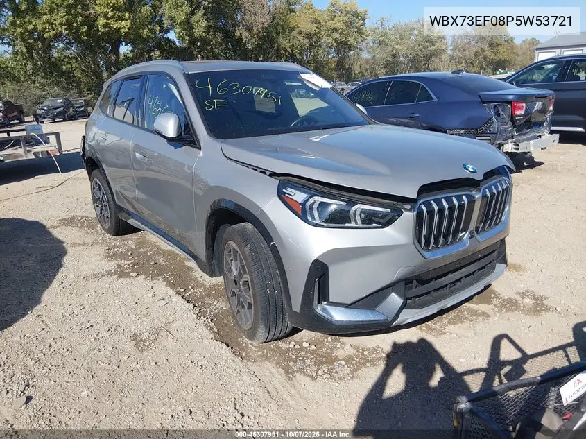 BMW X1 2023, VIN WBX73EF08P5W53721