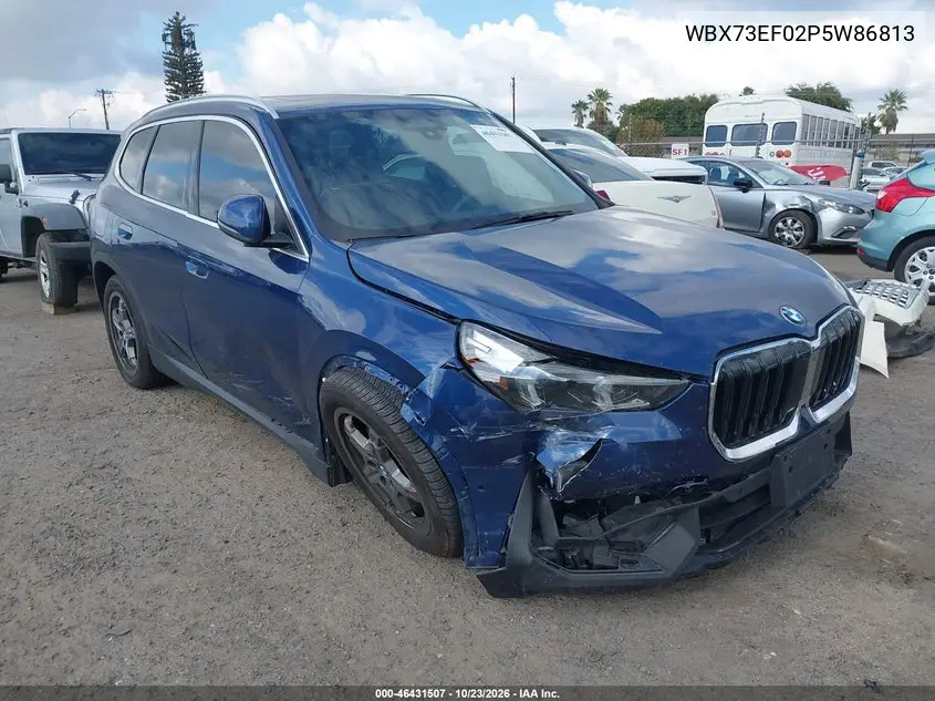 BMW X1 2023, VIN WBX73EF02P5W86813