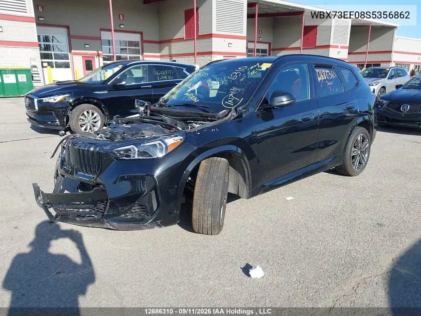 2025 BMW X1 VIN WBX73EF08S5356862 — фото 2