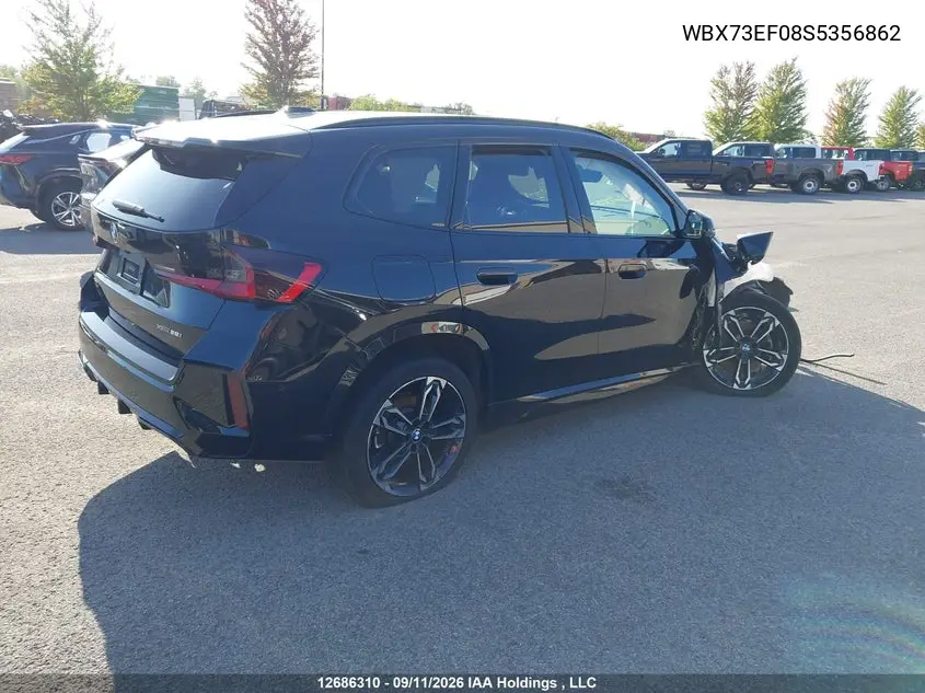 2025 BMW X1 VIN WBX73EF08S5356862 — фото 4