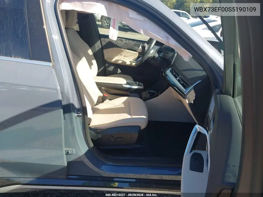 2025 BMW X1 VIN WBX73EF00S5190109 — фото 5