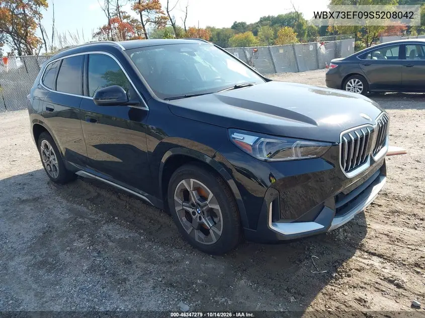 BMW X1 2025, VIN WBX73EF09S5208042