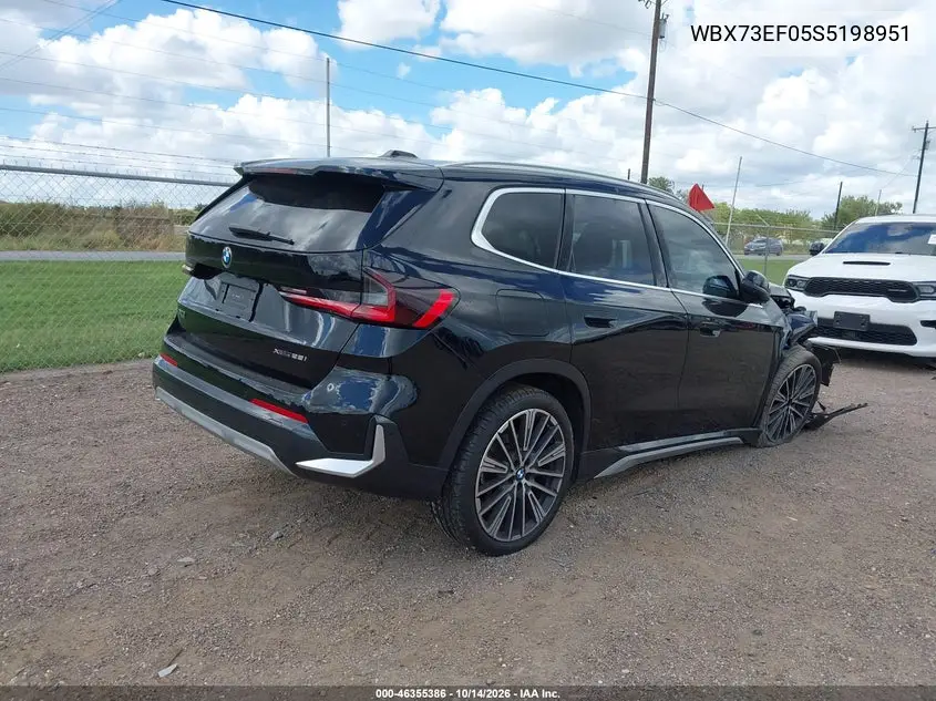 2025 BMW X1 VIN WBX73EF05S5198951 — фото 4