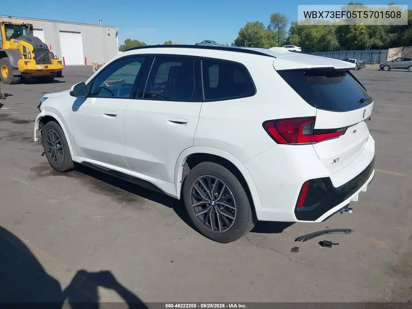 2026 BMW X1 VIN WBX73EF05T5701508 — фото 3