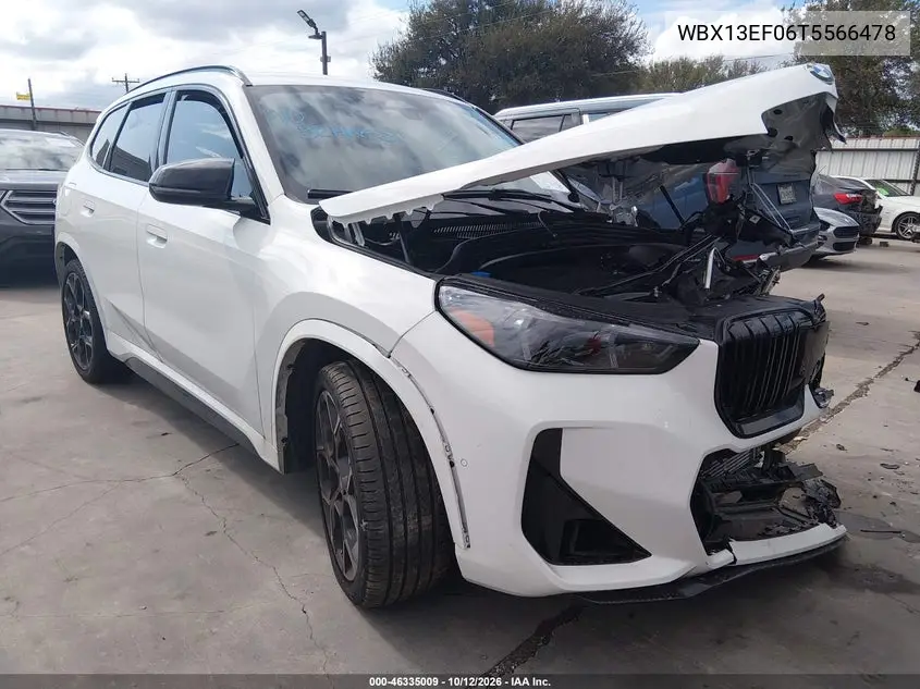 BMW X1 2026, VIN WBX13EF06T5566478