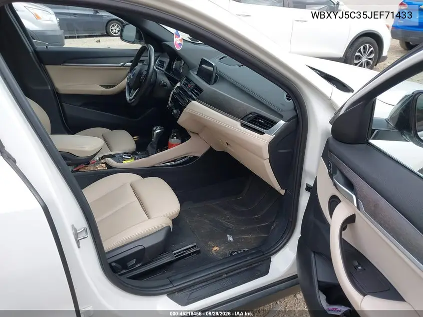 2018 BMW X2 VIN WBXYJ5C35JEF71433 — фото 3
