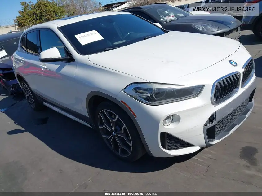 BMW X2 2018, VIN WBXYJ3C32JEJ84386