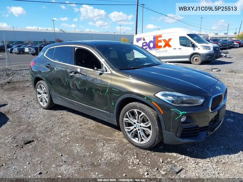 BMW X2 2020, VIN WBXYJ1C09L5P25513