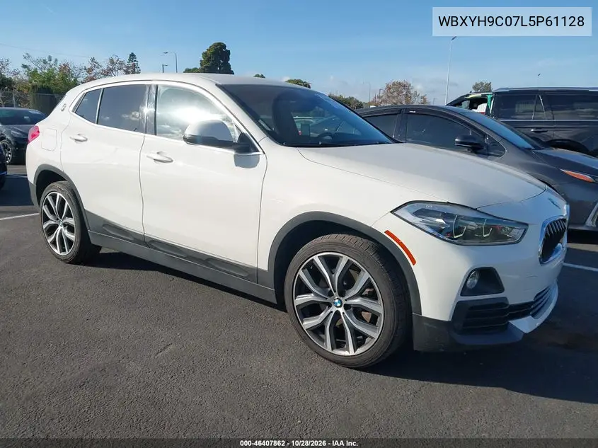 BMW X2 2020, VIN WBXYH9C07L5P61128