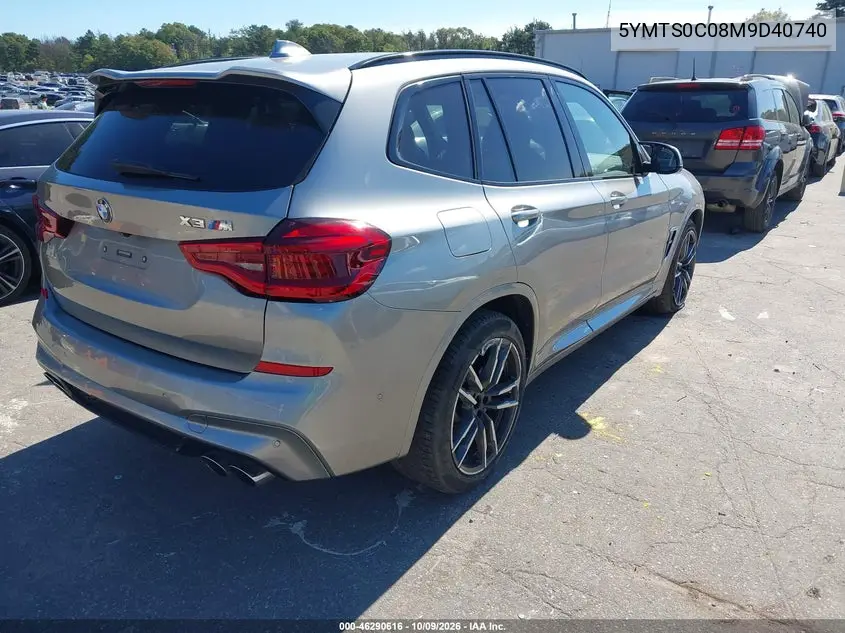 2021 BMW X3 M VIN 5YMTS0C08M9D40740 — фото 4