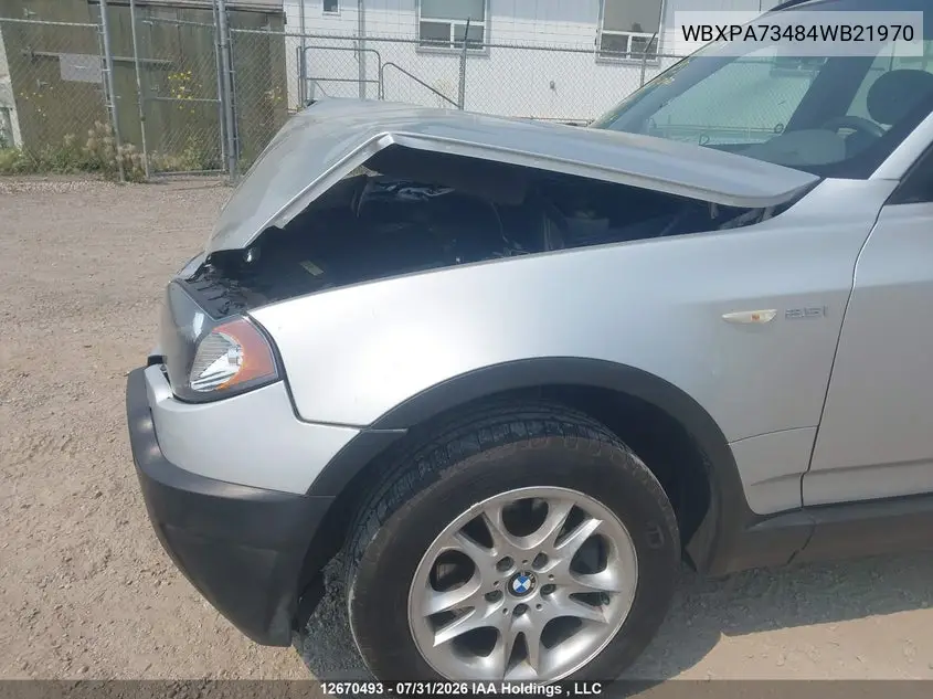 2004 BMW X3 VIN WBXPA73484WB21970 — фото 12