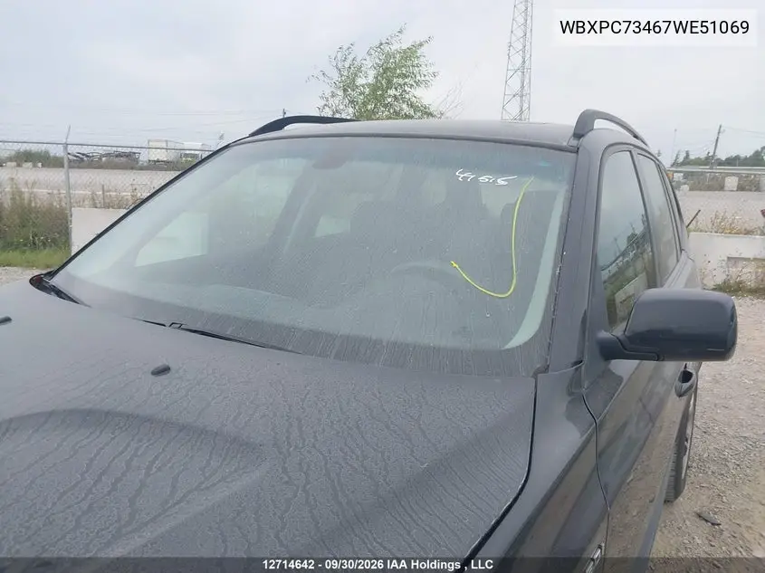 2007 BMW X3 VIN WBXPC73467WE51069 — фото 17