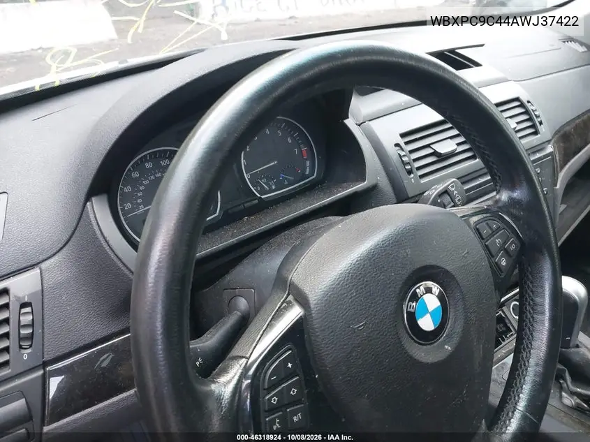 2010 BMW X3 VIN WBXPC9C44AWJ37422 — фото 7