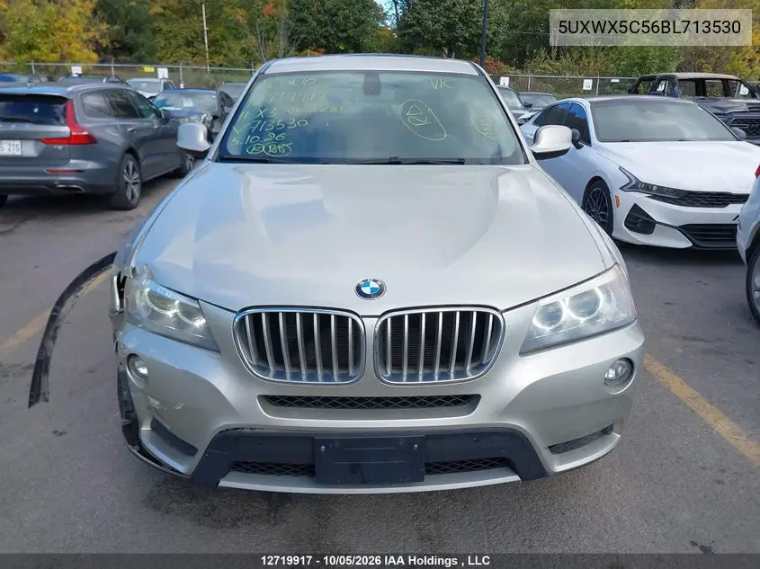 2011 BMW X3 VIN 5UXWX5C56BL713530 — фото 11
