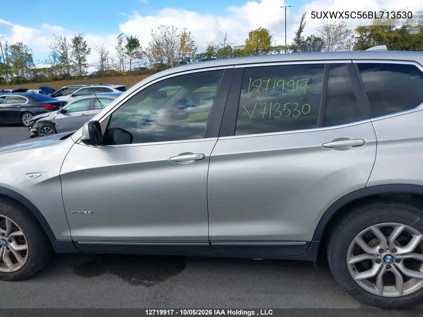 2011 BMW X3 VIN 5UXWX5C56BL713530 — фото 13